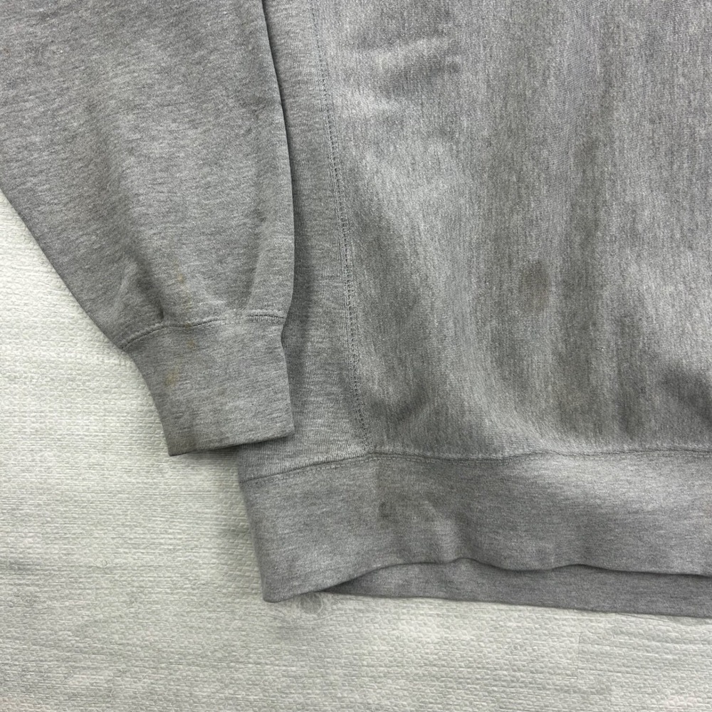 Vintage 90s Oklahoma Sweatshirt Size Large Gray Reverse Weave Crewneck College - Picture 5 of 8